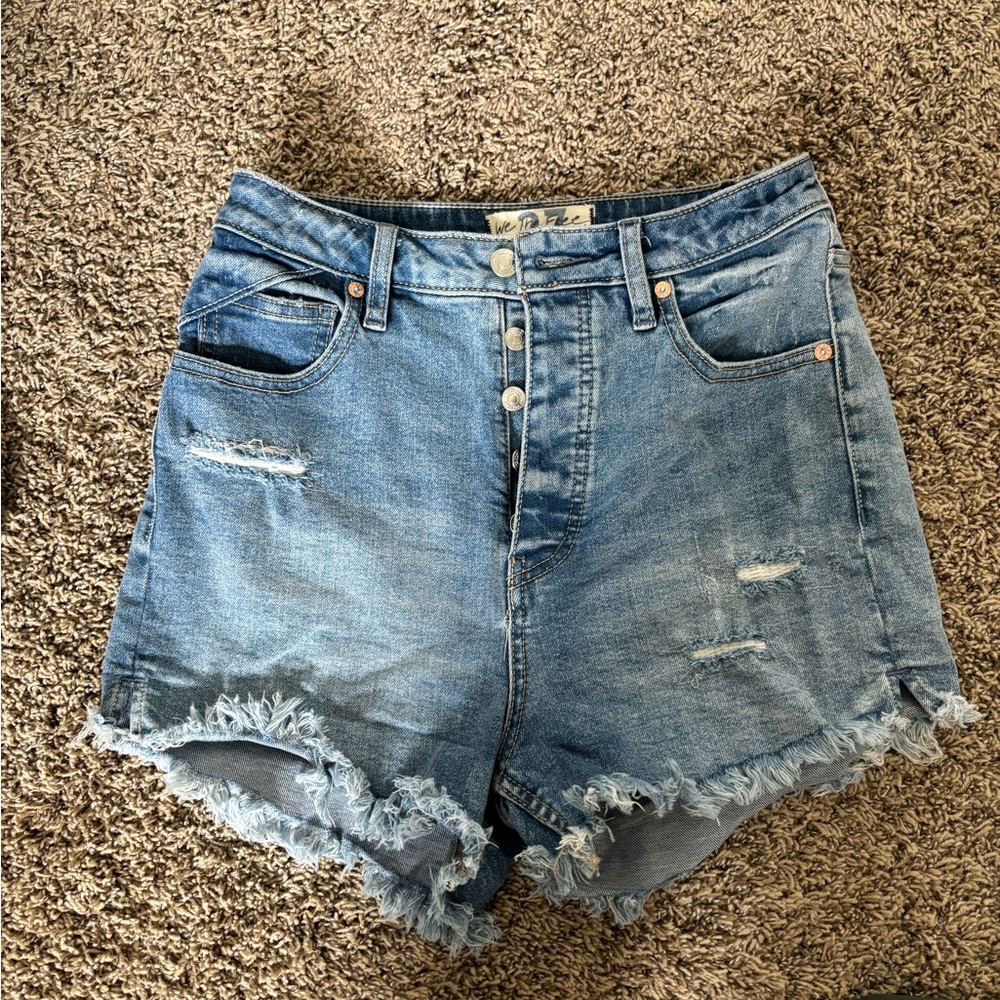 Free People Jean Shorts